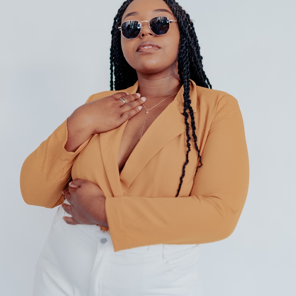 *HOST PICK* Natasha Blazer Bodysuit